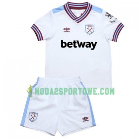 Koszulka West Ham United Dziecięcy Wyjazdowe Stroje Piłkarskie 2019/20 Krótki Rękaw